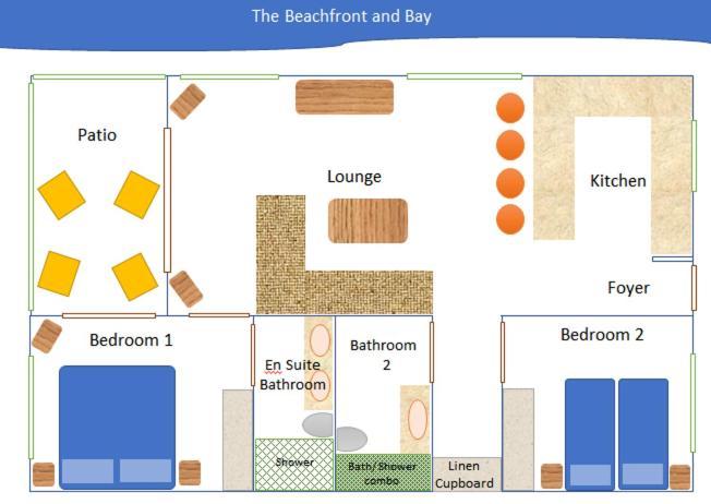 Bay-Side Apartment, Gordon'S Bay Buitenkant foto